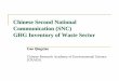 Chinese Second National Communication (SNC). Qingxian Gao-China.pdf · Chinese Second National Communication (SNC) ... Glass. Brick and Stone. ... China’s Methane emission inventory