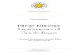 Energy Efficiency Improvements of Tumble Dryers436372/FULLTEXT01.pdf · Energy Efficiency Improvements of Tumble ... studie av torktumlarens funktion och egenskaper för att peka