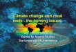Climate change and coral reefs - the burning issues. Guldberg_Bleaching.pdf · Climate change and coral reefs - the burning issues. ... 400 0 100000 200000 ... • Basis for a highly