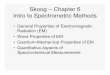 Intro to Spectrometric Methods Skoog – Chapter 6faculty.uml.edu/david_ryan/84.314/Instrumental Lecture … ·  · 2005-02-01Intro to Spectrometric Methods • General Properties