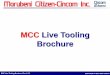 MCC Live Tooling Brochure - Marubeni Live Tooling Brochure Rev.1.0.2...MCC Live Tooling Brochure Rev.1.0.2 DESIGNED BY MCC R&D GROUP 2 1. ... Part#: BT-SSA1000-ASM. MCC Live Tooling