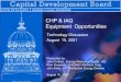 CHP & IAQ Equipment Opportunities - … & IAQ Equipment Opportunities Technology Discussion August 10, 2001 ... Three 5.2 MW Wartsila 18V34SG lean burn, reciprocating engines will