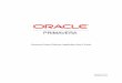 Primavera Project Delivery Application User’s Guide - Oracle · Primavera Project Delivery is an application designed to optimize your project results. It contains a set of interactive