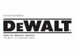 INSTRUCTION MANUAL - DeWaltservice.dewalt.com.au/PDMSDocuments/AS/.../docpdf/dw367-dw368-… · Power tools create sparks which may ignite ... a “plunge cut” into existing walls