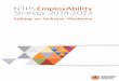 NTPS EmployAbility Strategy 2018-2022 - ocpe.nt.gov.au · NTPS EmployAbility Strategy 2018-2022 ... business of the NTPS. ... Outcome 1 The NTPS has an inclusive culture Outcome 2