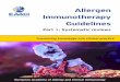 Allergen Immunotherapy Guidelines - EAACI.org · Allergen Immunotherapy Guidelines Part 1: Systematic reviews ... Of note, these ... Department of Dermatology and Allergy Centre,