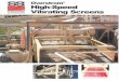 Overstrom High-Speed Screens - Triple/S Dynamics STRATEGIESTM DEFINES OVERSTROM high-Speed Vibrating Screens, designed for general-purpose wet or dry screening fall into one of two