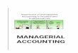 Accounting - UoC Exams · managerial accounting and cost concepts 6 ... external failure costs 16 ... discounted cash flows – the internal rate of return method 68