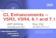 Gateway CL Enhancements - V5R3, V5R4, 6.1 and 7.1€¦ · CL Enhancements --V5R3, V5R4, 6.1 and 7.1 Jeff Uehling Guy Vig uehling@us.ibm.com gwvig@us.ibm.com. 2 IBM i i want an i
