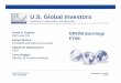 U.S. Global Investors this webcast we may make forward-looking statements about our relative business outlook. Any forward-looking statements and all other statements made during this