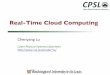 Real-Time Cloud Computinglu/talks/rt-cloud-2017-02-uppsala.pdf · Ø Low-power wireless: connect ... q RT-Xen à real-time VM scheduling on a ... O. Sokolsky, RT-OpenStack: CPU Resource