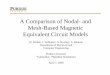 A Comparison of Nodal- and Mesh-Based Magnetic …publish.illinois.edu/grainger-ceme/files/2014/06/CEME408PurduePek... · Mesh-Based Magnetic Equivalent Circuit Models H. Derbas,