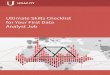 Ultimate Skills Checklist for Your First Data Analyst Jobstatic.cdn.responsys.net/i2/responsysimages/content/udacity... · Ultimate Skills Checklist for Your First Data Analyst 