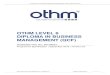 OTHM LEVEL 6 DIPLOMA IN BUSINESS MANAGEMENT (QCF) · OTHM LEVEL 6 DIPLOMA IN BUSINESS MANAGEMENT (QCF) ... The OTHM Level 6 Diploma in Business Management is a ... Assess the link