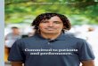 Committed to patients and performance. - BiotechProfiles – …€¦ ·  · 2010-05-14Genzyme is a leading biotechnology ... , driven by the launch, acquisition and ... a comprehensive