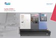 Compact Turning Center - Cnc eszterga: Eszterga kzpont, ??2014-09-26DOOSAN FANUC i series • Spindle motor power : 7.5 ... AXES CONTROL - Controlled axes ... cutting feed - Chamfering