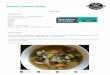 Chicken Hearty Soup - Kim Beachkimbeach.com/wp-content/uploads/2017/10/Chicken-Hearty-Soup.pdf · Carrot Celery Kale – stem removed 2 garlic cloves – finely sliced into small