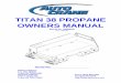 TITAN 38 PROPANE OWNERS MANUAL - Auto Crane · Distributor Information: ... Failure to correctly plumb and wire crane can cause inadvertent operation ... 1 1 560106002 HARNESS, WIRING
