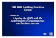 Guidance on: Aligning the QMS with the achievement of ... · •Deming Award •EFQM Model and Award