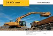 HEHH3998, 311D LRR Hydraulic Excavator Specalog · 311D LRR ® Hydraulic Excavator Cat ... resulting in a more efficient use of power. † Hydraulic snubbers at the rod end of the