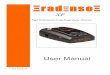 RADENSO XP- EN Manual 20160817 · Radar Detector Radenso XP ... The built-in GPS ... Fully directional world class RLC/speed camera database with free monthly updates