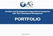 Creation and Development of Agricultural Companies with ... · Creation and Development of Agricultural Companies with Their Subsequent ... RECONSTRUCTION OF INCUBATOR ... The project
