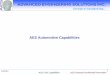 AES Automotive Capabilities - hpc.co.jp€¦ · AES Automotive Capabilities . ... • Powertrain NVH HyperMesh/ABAQUS/NASTRAN Design Optimization Studies • BIW & Chassis Topology