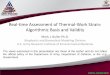 Real-time Assessment of Thermal-Work Strain: Algorithmic ... PSI Assessment - M. Buller.pdf · Real-time Assessment of Thermal-Work Strain: Algorithmic Basis and Validity ... The
