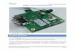 GSM Interface Module - iWave Systems Interface Module Datasheet iWave Systems Technologies Pvt Ltd Page 1 Product Overview GSM Interface Module The GSM/ GPRS interface board supports