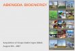 ABENGOA BIOENERGY · ABENGOA BIOENERGY Highlights of Brazil ethanol ... Molasses Sugarcane Juice ... • HR: 7,000 employees (3,000 of them hired for the harvesting, plan to reduce