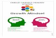 Booklet for parents about Growth Mindsets - Farsley … · From a practical point of view ... kinds of praise that only focuses on intelligence and talent ... lends a hand. Maybe
