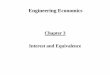 Engineering Economics - site.iugaza.edu.pssite.iugaza.edu.ps/.../2014/01/Chapter-3-engineering-Economics1.pdf · Simple Interest •Interest that ... How much will your friend pay