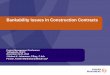Bankability Issues in Construction Contracts - GNWTwarehouse.pws.gov.nt.ca/pdf/PMC/PMC Presentations/Helmut... · Bankability Issues in Construction Contracts ... the management of