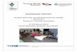 WORKSHOP REPORT - atoifiresearch.org.sb · Management for Health Research’ Workshop and a resource for ... Atoifi College of Nursing ... transmitted Helminths one village at a time’