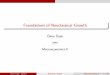 Foundations of Neoclassical Growth · Foundations of Neoclassical Growth Omer Ozak SMU Macroeconomics II Omer Ozak (SMU) Economic Growth Macroeconomics II 1 / 78. Preliminaries Introduction