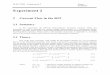 Experiment 2 - Carleton University · ELEC 3908 – Experiment 2 Name: Student#: 1 Experiment 2 2 Current Flow in the BJT 2.1 Summary In this experiment, the HP4145 …