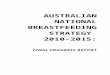 Australian National Breastfeeding Strategy 2010 … · Web viewBackground The Australian National Breastfeeding Strategy 2010-2015 (the Strategy) has provided a framework for priorities