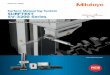 New Options Enhance Multifunctionality for Higher Throughput. · ulletin No. 22092 Form Measurement New Options Enhance Multifunctionality for Higher Throughput