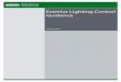 Exterior Lighting Control Guidance - US Department … Exterior Lighting Control Guidance Welcome . The Better Buildings Alliance empowers a network of research and technical experts