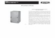 Product Data€¦ ·  · 2015-11-12Product Data A10083 AIR HANDLER TECHNOLOGY ... Tap 5 1301 1276 1245 1218 1176 1121 ... 72 / 22 41 20 0.00 37 17 0.00 32 15 0.00 27 13 0.02 21 11