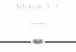 Murus 1.1 Manualmurusfirewall.com/Documentation/Murus Manual.pdf · Please read carefully this manual before using Murus. ... Quick Start 12 ... Murus uses the built-in tcpdump utility
