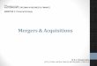 Mergers & Acquisitions - CA Sri Lanka and...16 2013 Berkshire Hathaway 3G Capital Heinz ... Fundamental expectation of every mergers/acquisitions is to ... WACC to be re-evaluated