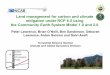 Land management for carbon and climate mitigation under ... · prescribed Land Cover Change and Wood Harvest as a major climate forcing for both historical and future RCP Climate