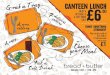 Grab a Tray CANTEEN LUNCH £6 - Bread+Butter Glasgo · Grab a Tray Pick a . Soft Drink Choose . Meal & some cutlery & enjoy. delicious options. your 7. AVAILABLE 7 DAYS | 12PM - 3PM