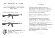 M96 Owners Manual 29Oct02 - tiropratico.com€¦ · M96 Expeditionary® Rifle M96 Recon™ Carbine ... AR15/M16 Magazines ... Receiver Construction:…………… 