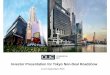 Investor Presentation for Tokyo Non-Deal Roadshow Presentation for Tokyo Non-Deal Roadshow 14-15 September 2015 This presentation shall be read in conjunction with OUE Commercial REIT’s
