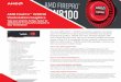 AMD FirePro™ W8100 Workstation Graphics · AMD FirePro™ W8100 ... • 512-bit memory interface • 320 GB/s memory ... AMD FirePro™ W8100 offers 8GB GDDR5 memory and delivers