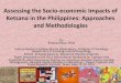 Assessing the Socio-economic Impacts of Ketsana in the ... - Emma Porio.pdf · Ketsana in the Philippines: Approaches and Methodologies by ... Metro Manila,neighboring Rizal province