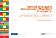 West African Common Market Project - ITU · West African Common Market Project: Harmonization of Policies ... resources (numbering plan and frequency spectrum management), universal
