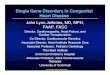 Single Gene Disorders in Congenital Heart Diseaseuscapknowledgehub.org/site~/100th/pdf/companion20h03.pdf · Single Gene Disorders in Congenital Heart Disease John Lynn Jefferies,